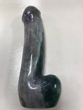 Load image into Gallery viewer, RAINBOW FLUORITE PENIS
