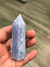 Load image into Gallery viewer, BLUE LACE AGATE POINT
