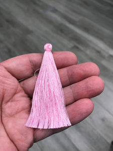 NYLON TASSEL LIGHT PINK
