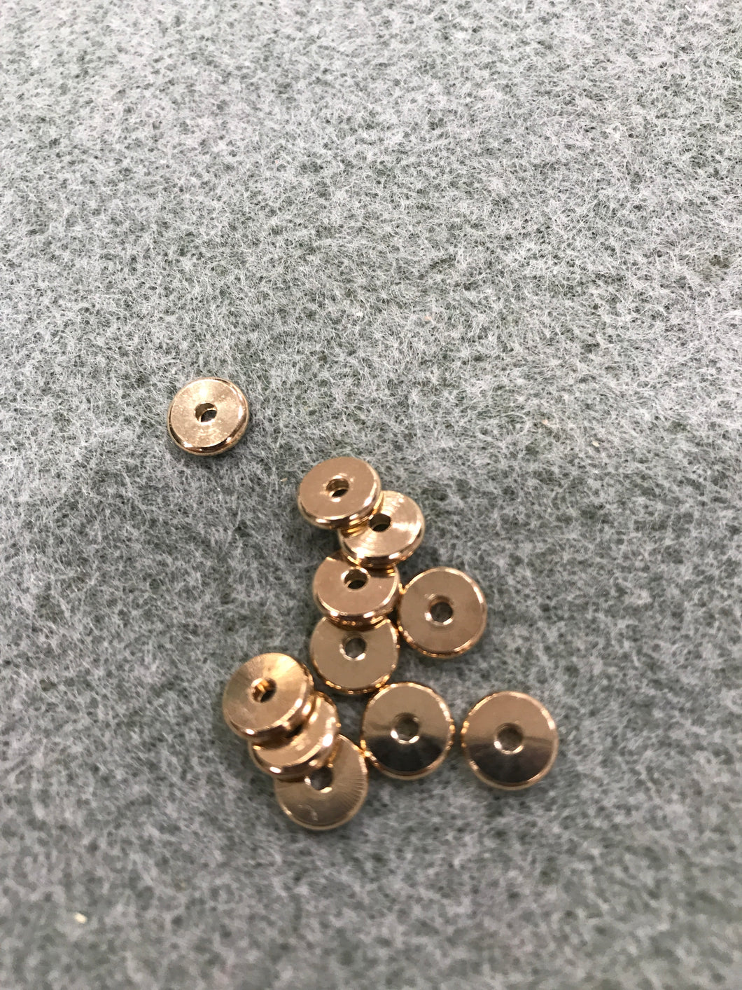 BRASS FLAT ROUND SPACER