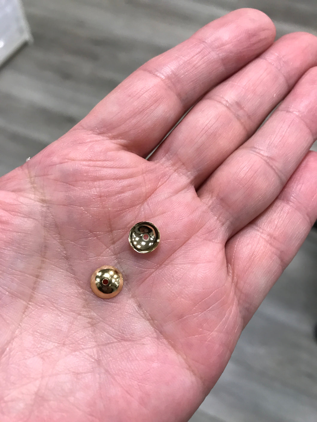 304 STAINLESS BEAD CAP