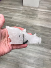 Load image into Gallery viewer, TOURMALINATED QUARTZ DRAGON
