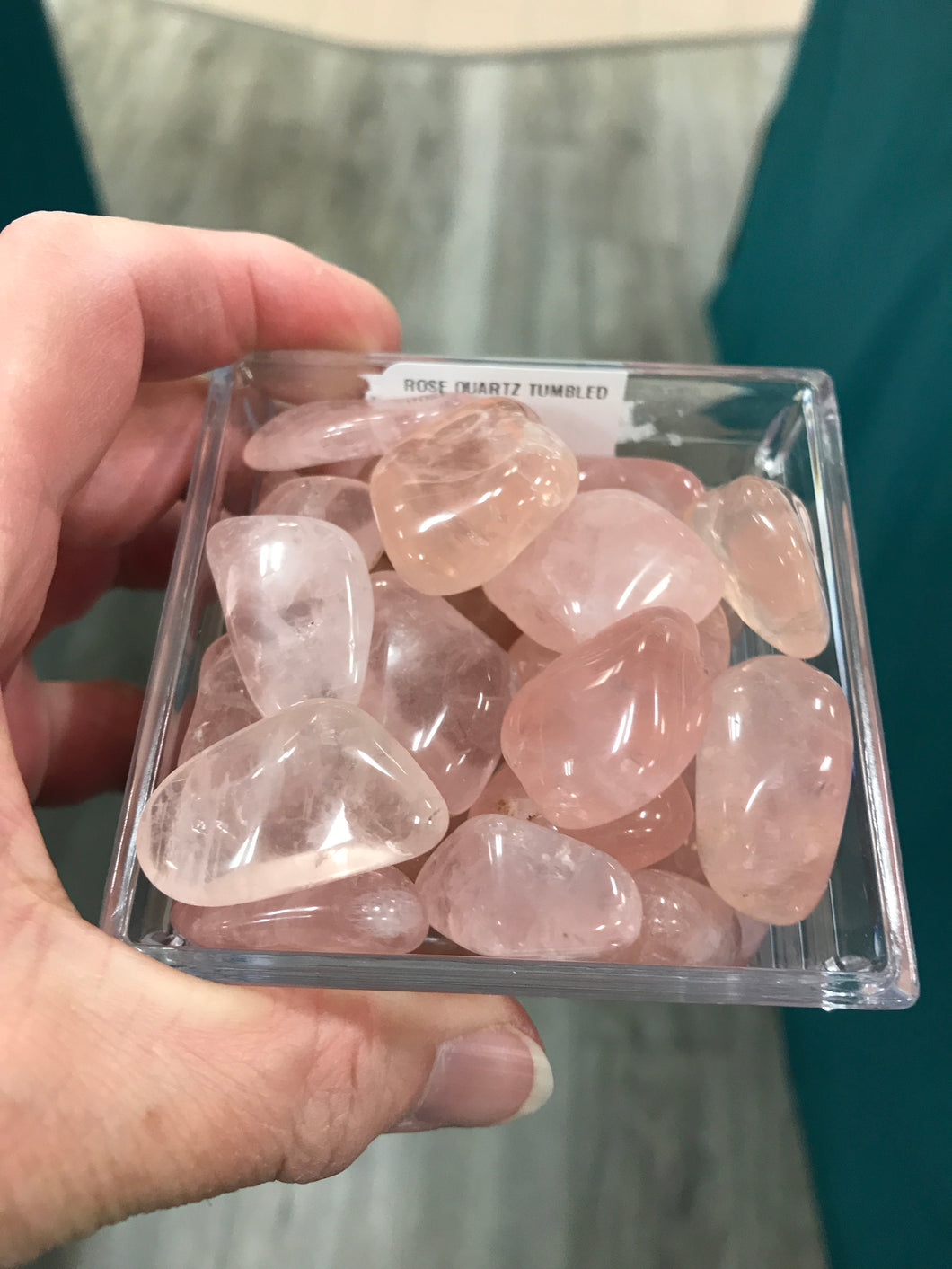 ROSE QUARTZ TUMBLED