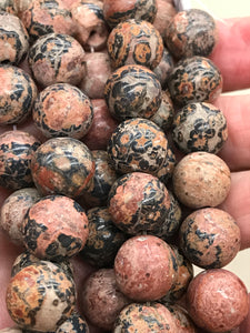 LEOPARD SKIN JASPER 12MM