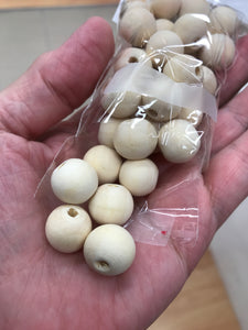 WOOD BEADS 14MM