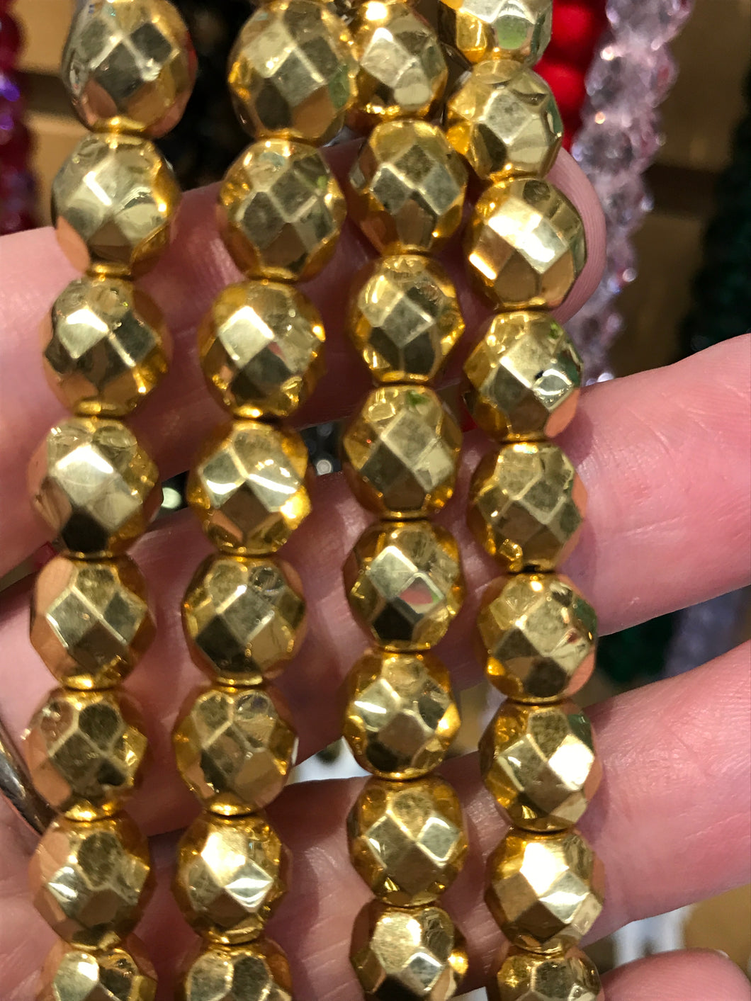 CZECH FIRE POLISHED CRYSTAL 8MM