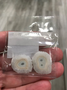 CABOCHON STALACTITE QUARTZ SLICE