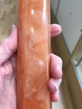 Load image into Gallery viewer, ORANGE TWIST CALCITE TOWER
