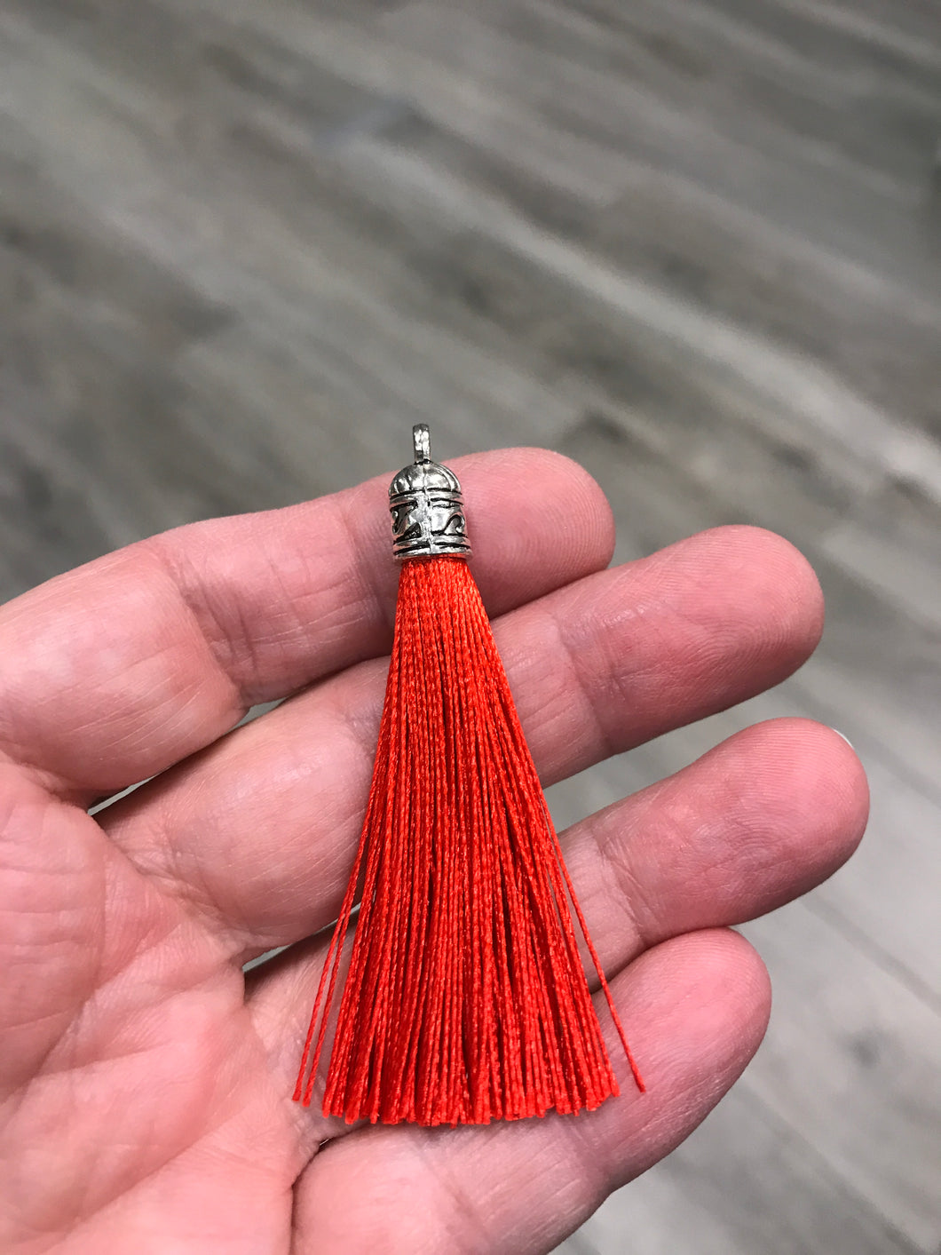 NYLON TASSEL ORANGE