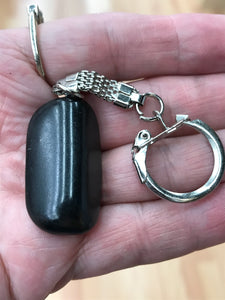 SHUNGITE KEYCHAIN
