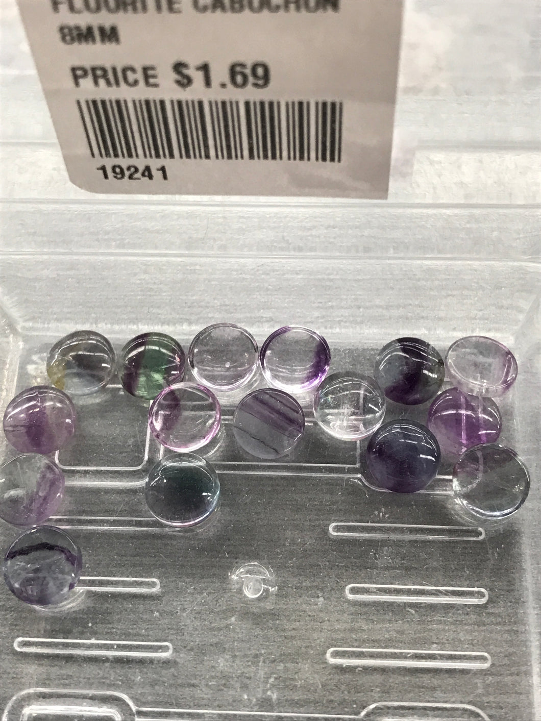 FLUORITE CABOCHON 8MM