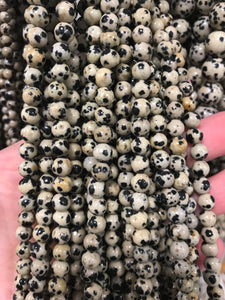 Dalmation Jasper Round