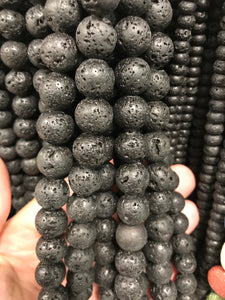 Lava Black Round