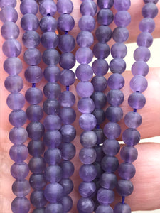 AMETHYST 4MM MATTE