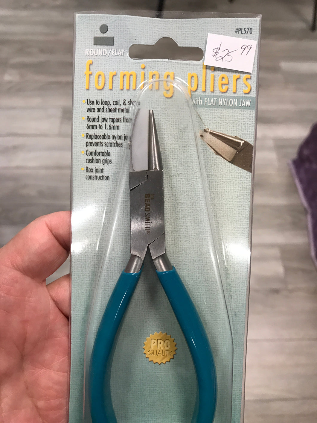 FORMING PLIER NYLON JAW