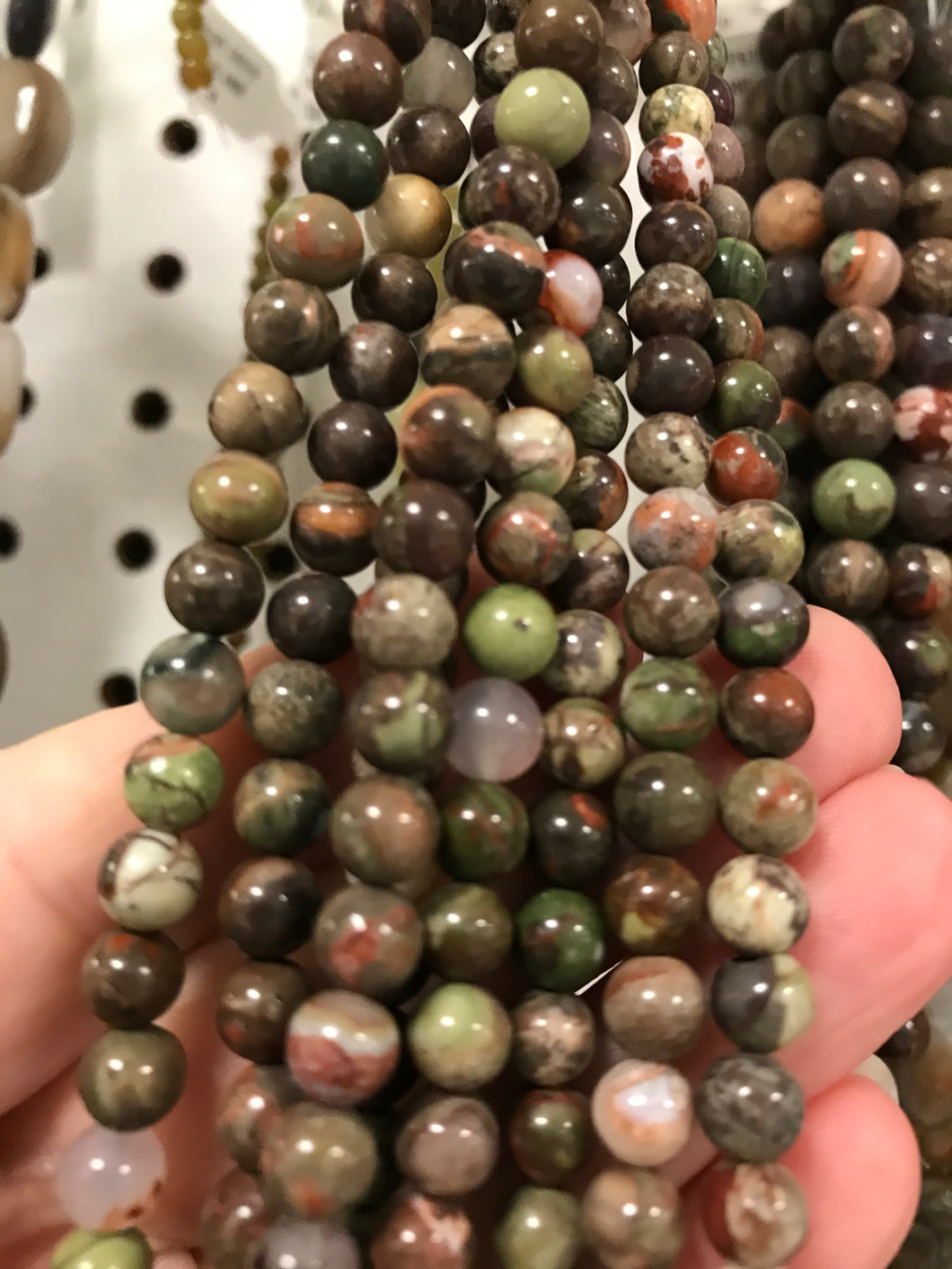 RAINFOREST AGATE 6MM