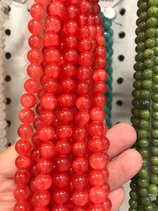 GREEN JADE DYED CORAL