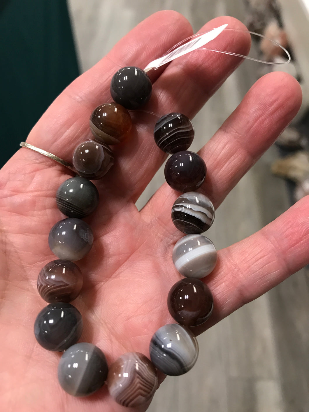 BOTSWANA AGATE 12MM