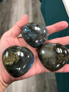 LABRADORITE HEART