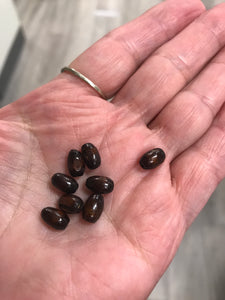 WOOD BARREL BEADS