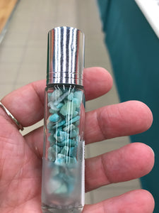 AMAZONITE CHIP ROLLER BALL