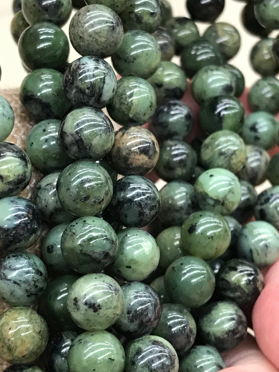 DENDRITIC JADE 8MM