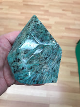 Load image into Gallery viewer, AMAZONITE WITH TOURMALINE FREEFORM
