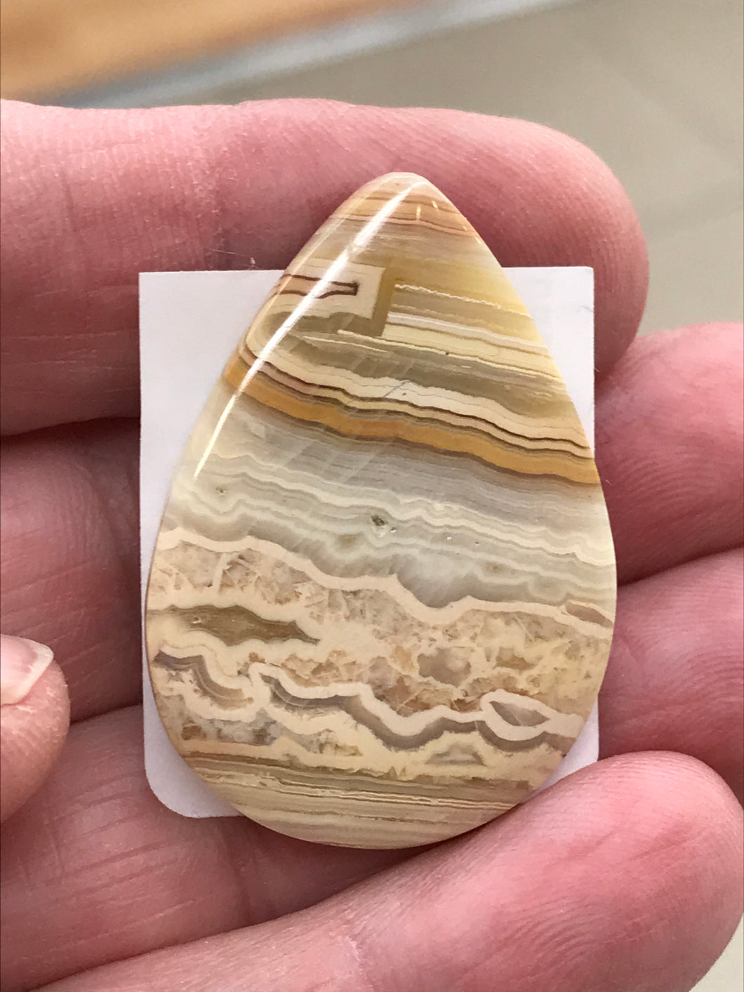 CRAZY LACE AGATE CABOCHON