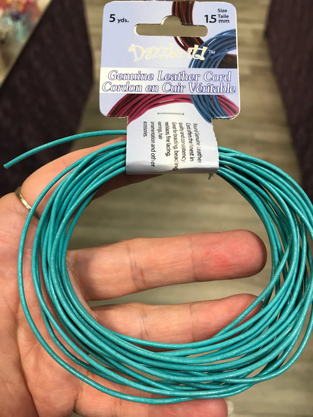 LEATHER CORD