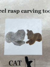 Load image into Gallery viewer, SOAPSTONE CARVING KIT CAT
