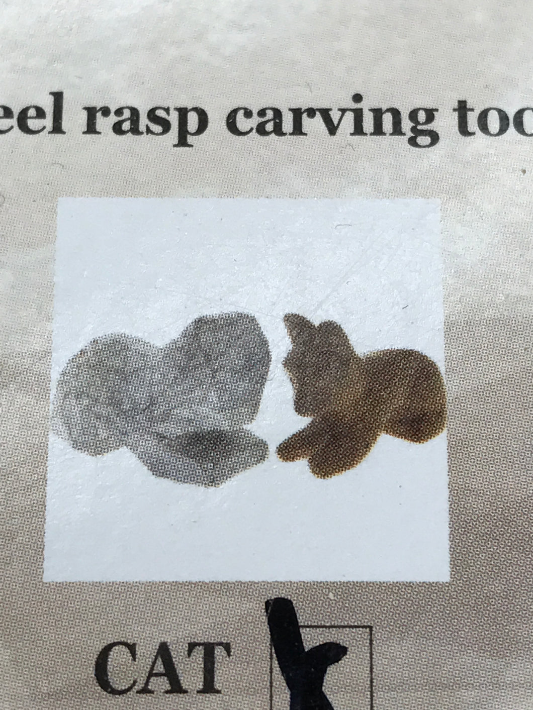 SOAPSTONE CARVING KIT CAT