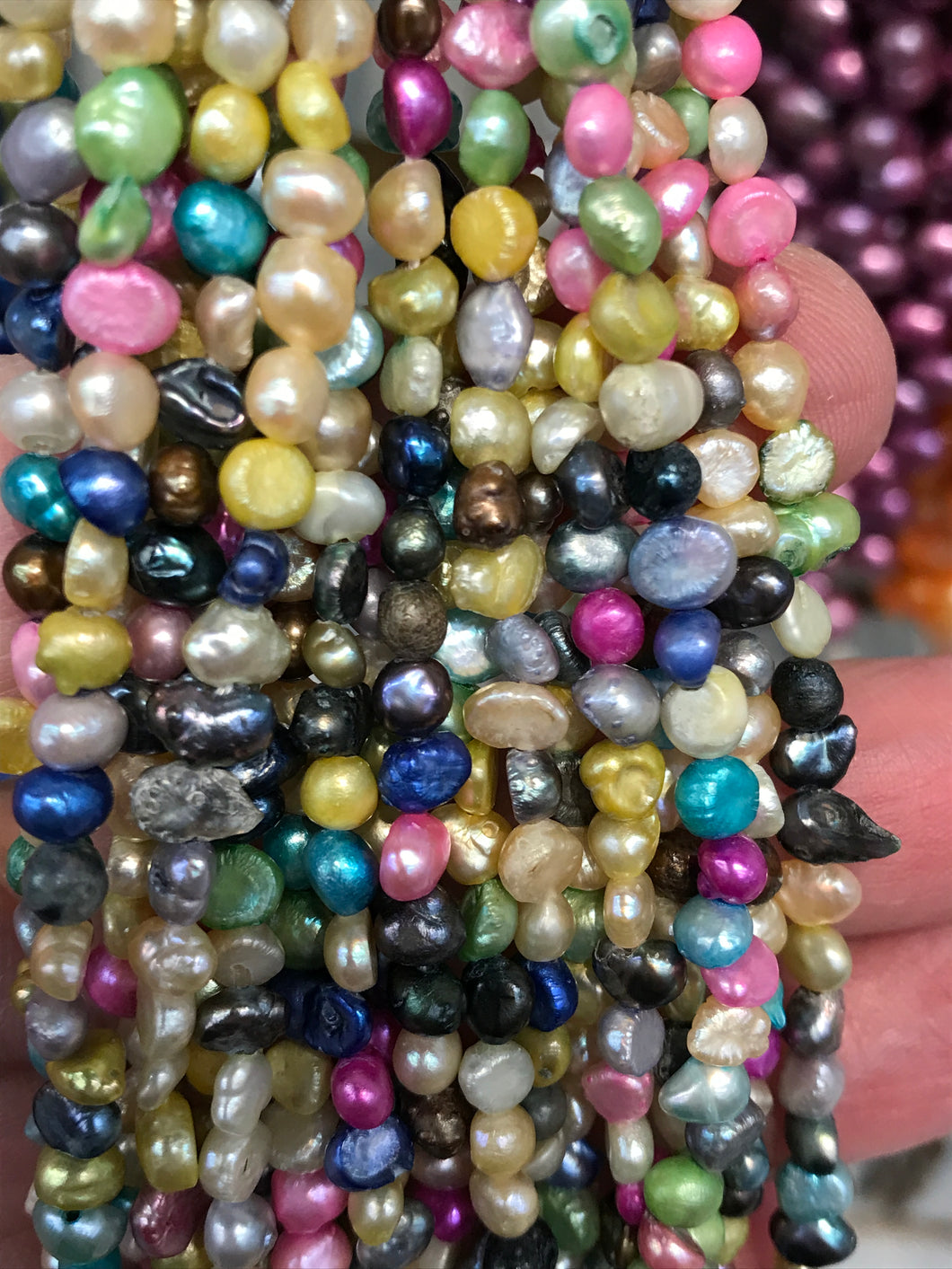 PEARL CULTURED FRESHWATER 4-7X4-5X2-4MM