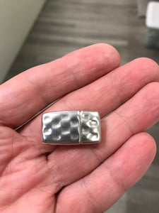 MAGNETIC CLASP HAMMERED