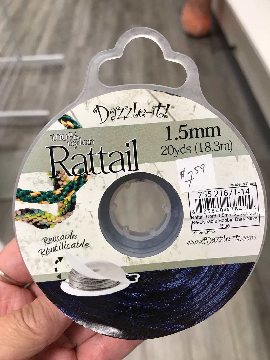 RATTAIL 1.5MM