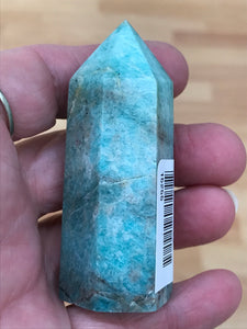 AMAZONITE POINT 66G 69MM