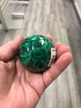 Load image into Gallery viewer, MALACHITE SPHERE
