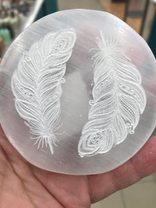 SELENITE CHARGING COASTER
