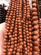 Load image into Gallery viewer, Goldstone Red Round
