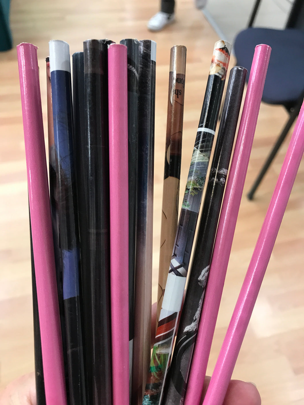 RHINESTONE PICKER PENCIL