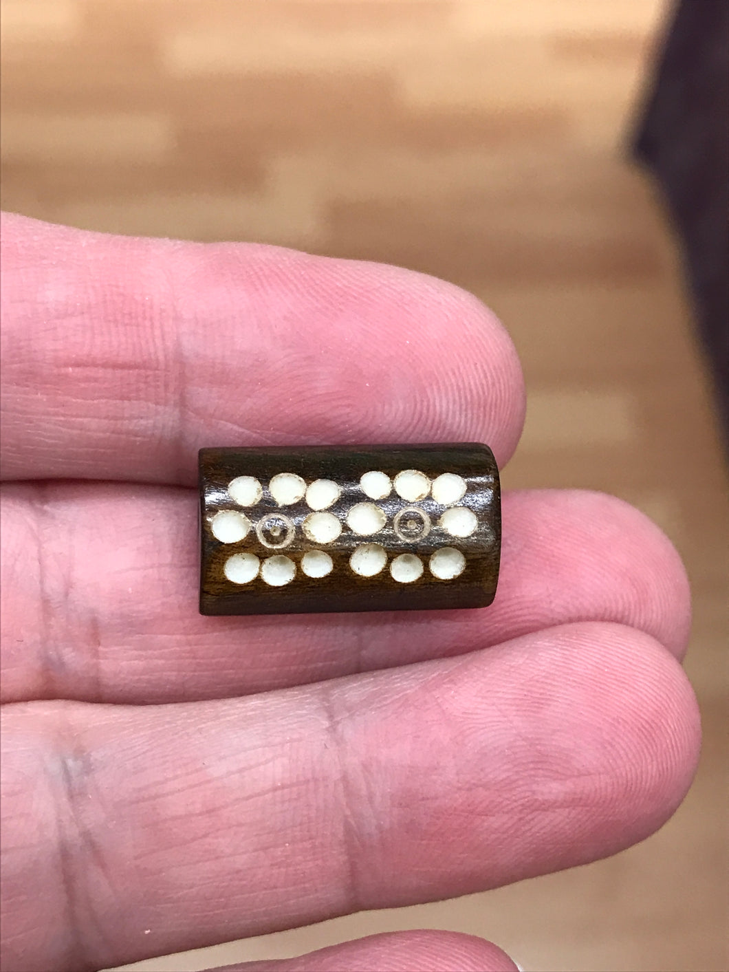 BONE CARVED BEAD