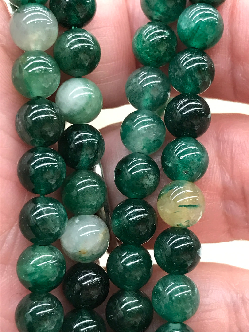EMERALD QUARTZ 6.5MM