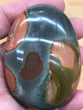 Load image into Gallery viewer, POLYCHROME JASPER PALM STONE
