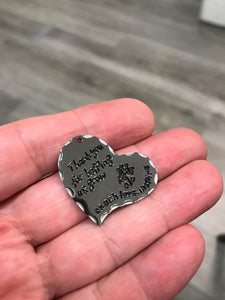 201 STAINLESS HEART PENDANT