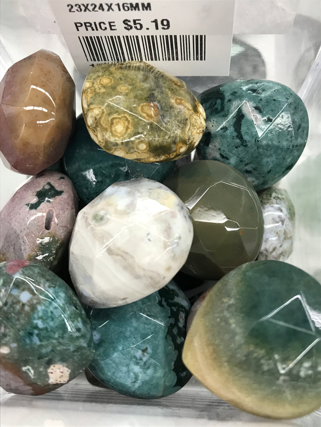 OCEAN JASPER BRIOLETTE 23X24X16MM