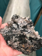 Load image into Gallery viewer, SMOKY QUARTZ &amp; ACTINOLITE
