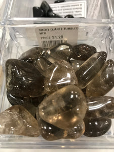 SMOKY QUARTZ TUMBLED