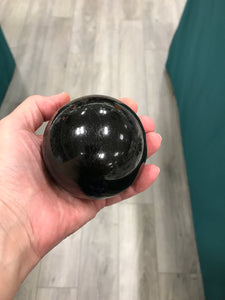 BLACK TOURMALINE SPHERE