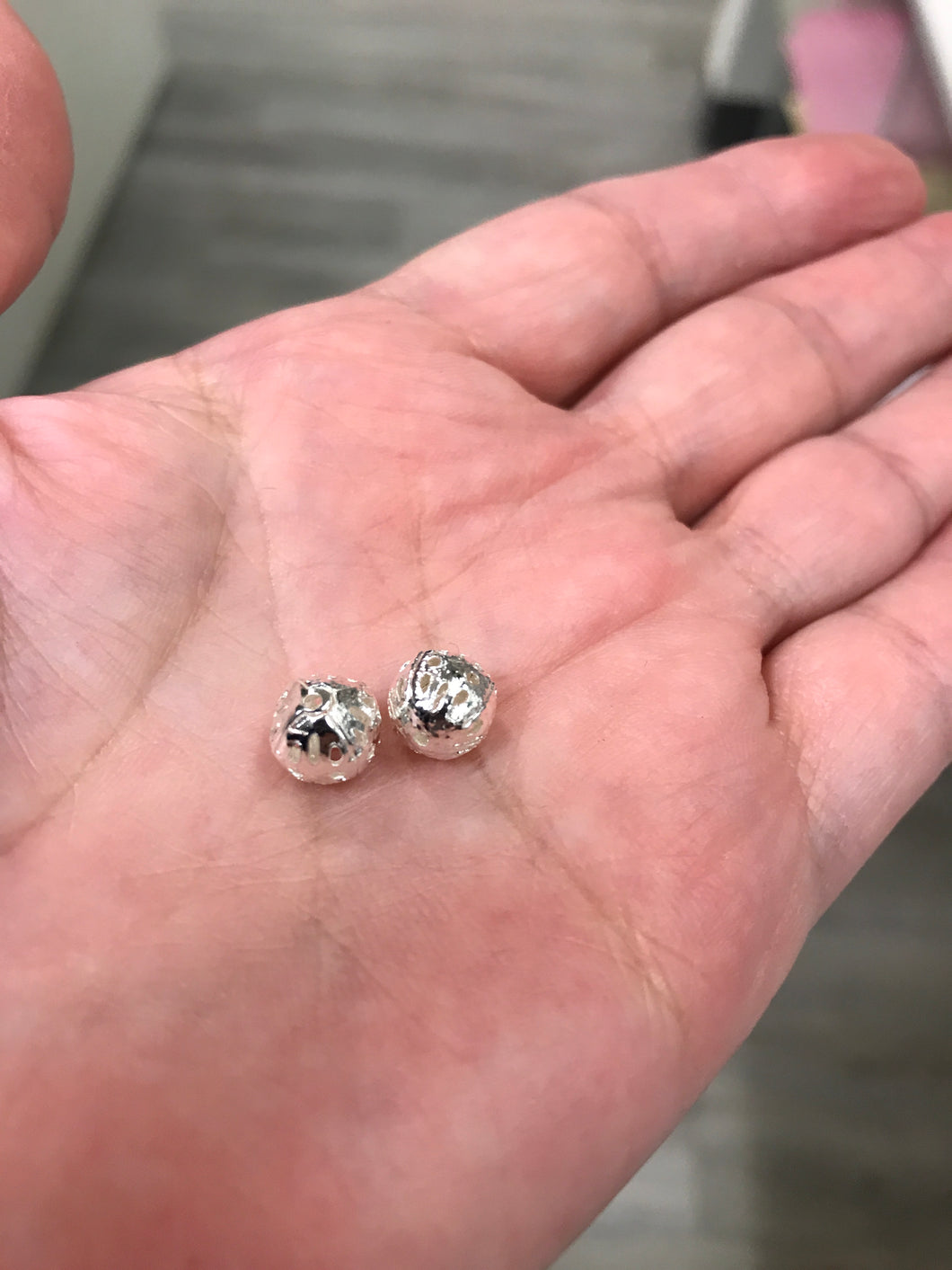 IRON FILIGREE BEAD
