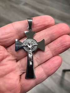 304 STAINLESS CRUCIFIX PENDANT