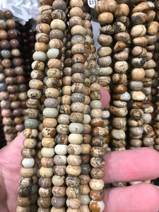 PICTURE JASPER 8X5MM